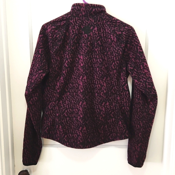 Harley-Davidson Women's Purple Cheetah Print Fleece Jacket Size Medium - Picture 3 of 12